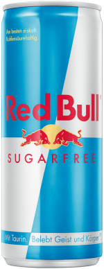 Red Bull Sugarfree Packshot