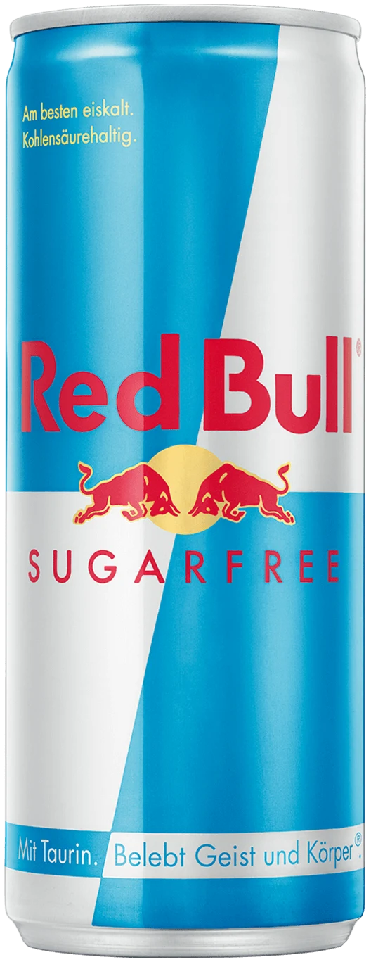 Red Bull Sugarfree Packshot