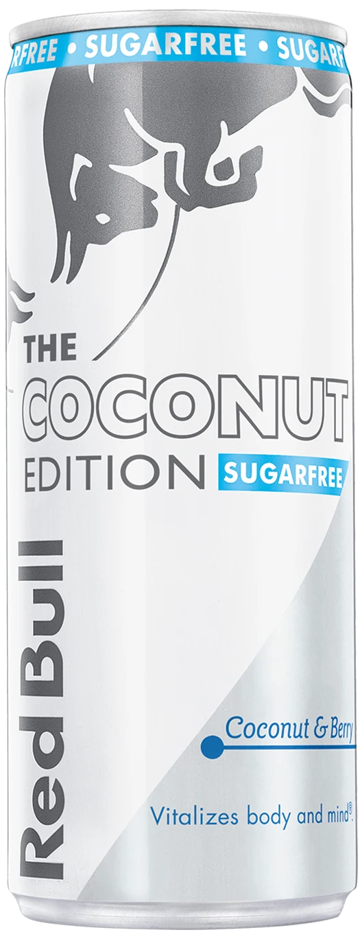 Packshot of Red Bull Coconut Sugarfree Edition