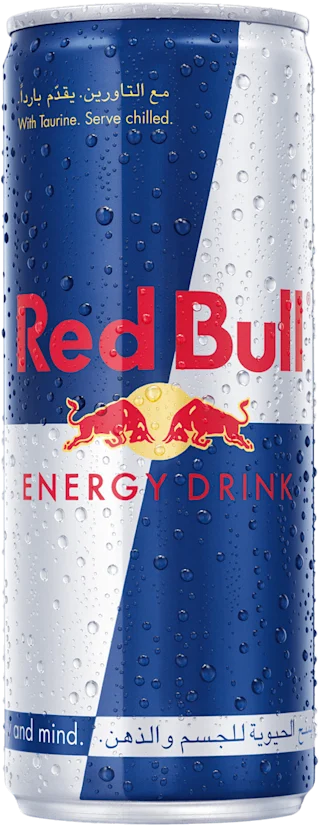 A can of Red Bull Energy Drink