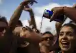 Partygoers enjoying Red Bull Festival