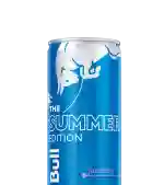 A half can of Red Bull Summer Edition Juneberry