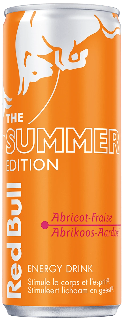A can of Red Bull Summer Edition 2023 - Abricot-Fraise