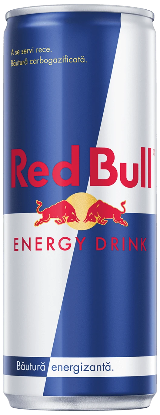 Packshot of Red Bull Energy Drink 