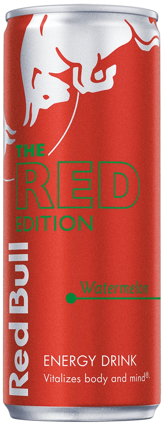 Packshot of Red Bull Red Edition