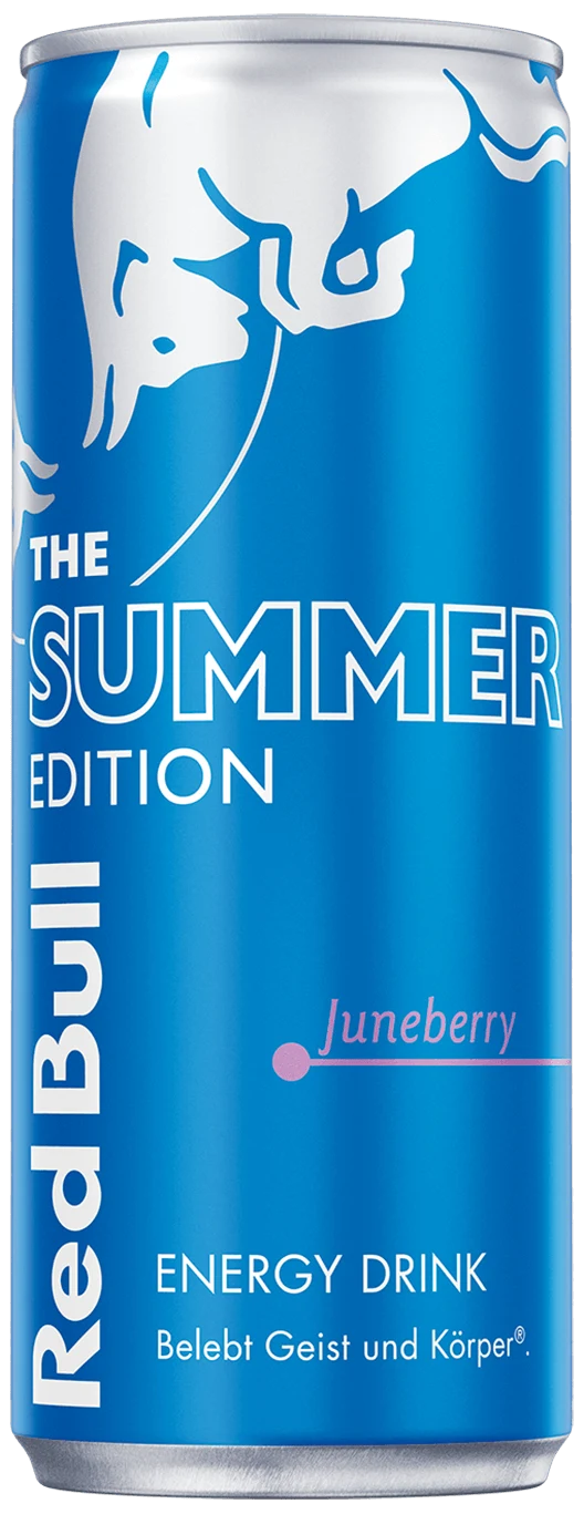 A can of Red Bull Summer Edition Juneberry