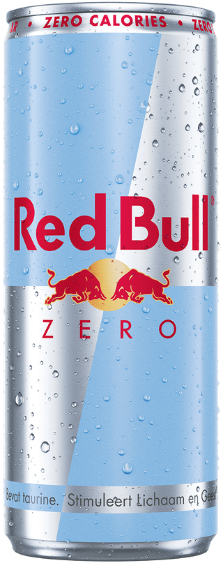 Full Chilled Can of Red Bull Zero